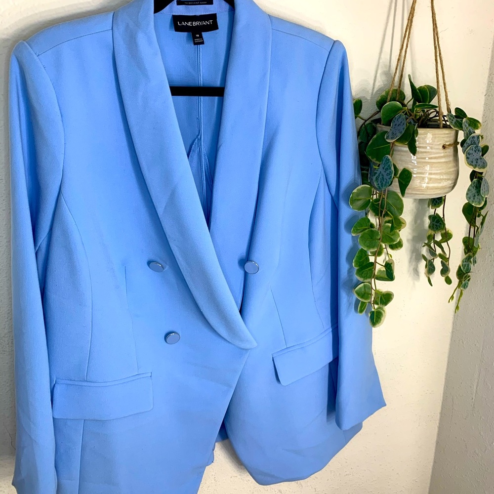 Lane Bryant Blue Blazer